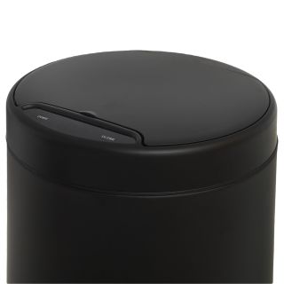 Сенсорное ведро Weltwasser KIDY BL 12L 10000003979 Матовый черный