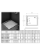 Душевой поддон Weltwasser с сифоном WW TRS 80 STONE-WT 10000004365 белый