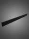 Душевой поддон Weltwasser с сифоном WW TRS 14090 STONE-BL 10000004384 черный матовый