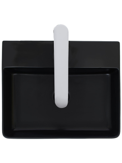 Раковина Weltwasser накладная матовая черная 500х420х120 WW ELBACH 21733 MB 10000004505