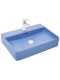 Раковина Weltwasser накладная матовая голубая 600х420х120 WW ELBACH 2173 MBL 10000004506