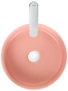 Раковина Weltwasser накладная матовая розовая 355х355х120 WW ELBACH 3134 MP 10000004515