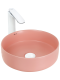 Раковина Weltwasser накладная матовая розовая 355х355х120 WW ELBACH 3134 MP 10000004515