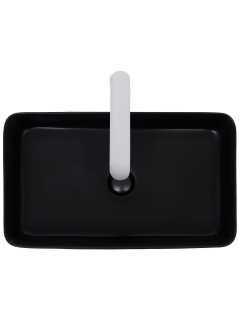 Раковина Weltwasser накладная матовая черная 675х380х120 WW ELBACH 2250 MB 10000004557