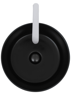 Раковина Weltwasser накладная матовая черная 405х405х180 WW ELBACH 3272 MB 10000004559