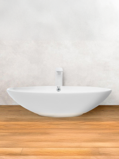 Раковина Weltwasser накладная 625х415х150 WW ELBACH 3077 10000004564 белый