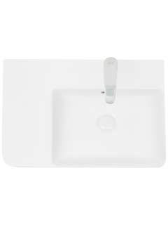 Раковина Weltwasser накладная 605х430х125 WW ELBACH 2223 R 10000004572 белый