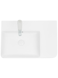 Раковина Weltwasser накладная 605х430х125 WW ELBACH 2223 L 10000004573 белый