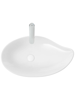 Раковина Weltwasser накладная 650х380х140 WW ELBACH 1090 10000004578 белый