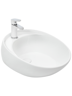 Раковина Weltwasser накладная 590х380х190 WW ELBACH 1037 10000004582 белый