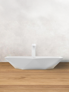 Раковина Weltwasser накладная 570х375х125 WW ELBACH 1138 10000004585 белый