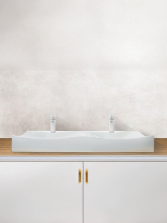 Раковина Weltwasser накладная 1115х400х125 WW ELBACH 2216 10000004587 белый