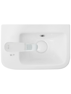 Раковина Weltwasser подвесная 375х245х135 WW AISBACH 10100 L 10000004590 белый