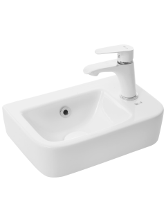 Раковина Weltwasser подвесная 375х245х135 WW AISBACH 10100 R 10000004591