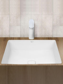 Раковина Weltwasser врезная 495х390х170 WW DEILBACH 6068 10000004600 белый