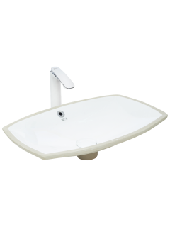 Раковина Weltwasser врезная 530х390х130 WW DEILBACH 6076 10000004601 белый