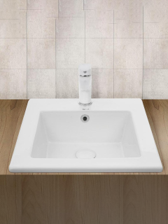 Раковина Weltwasser врезная 420х420х170 WW DEILBACH 6037 10000004607 белый