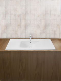 Раковина Weltwasser врезная 1000х470х180 WW DEILBACH 7505-100 10000004633 белый