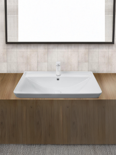 Раковина Weltwasser врезная 600х475х205 WW DEILBACH 7608-60 10000004637 белый