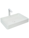 Раковина Weltwasser накладная матовая белая 600х405х110 WW ELBACH 2174 MW 10000004642