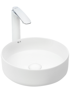 Раковина Weltwasser накладная матовая белая 355х355х120 WW ELBACH 3134 MW 10000004644