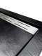 Душевой поддон Weltwasser с сифоном WW TRS 10090 STONE-BL 10000005450 черный матовый