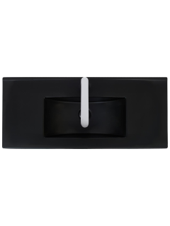 Раковина Weltwasser врезная 1015х395х175 WW DEILBACH 7517-100 M 10000005575 черный матовый