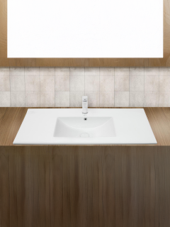 Раковина Weltwasser врезная 1015х395х175 WW DEILBACH 7517-100 10000005586 белый