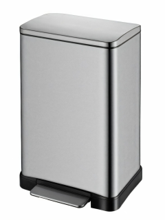 Педальное ведро Weltwasser LASSY MT 12L 10000006128 Матовая сталь