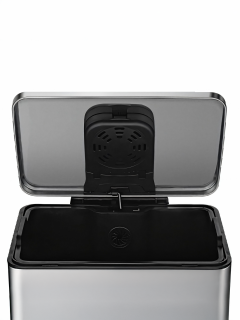 Педальное ведро Weltwasser LASSY TG 12L 10000006129 Серый матовый.