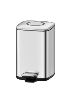 Педальное ведро Weltwasser WALLY MT 12L 10000006133 Матовая сталь.