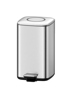 Педальное ведро Weltwasser WALLY MT 12L 10000006133 Матовая сталь.