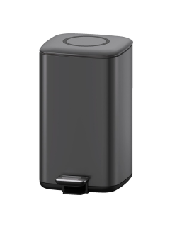 Педальное ведро Weltwasser WALLY TG 12L 10000006135 Серый матовый.