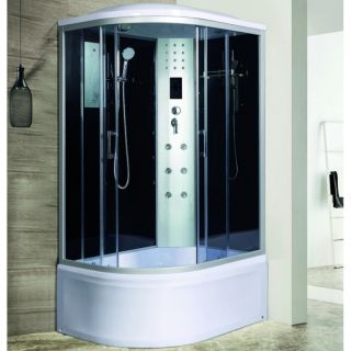 Душевая кабина River с поддоном Dunay XL 120/90/44 TH R 10000006162 120х90 хром стекло тонированное