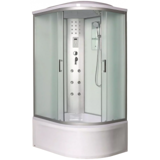 Душевая кабина River с поддоном Dunay XL 110/80/44 MT L 10000006192 110х80 хром стекло матовое