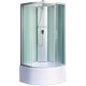 Душевая кабина River с поддоном Nara Б/К XL 80/43 MT 10000006205 80x80 хром стекло матовое