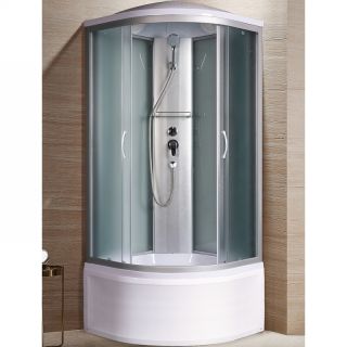 Душевая кабина River с поддоном Nara XL 90/44 MT 10000006213 90х90 хром стекло матовое