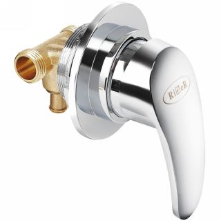 Душевая кабина River с поддоном Nara Light XL Б/К 90/24 MT 10000006217 90х90 хром стекло матовое