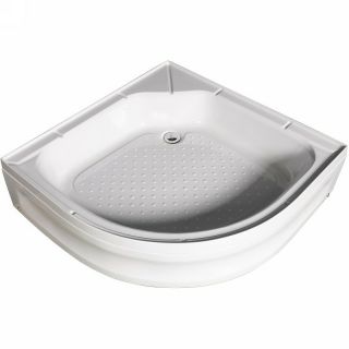 Душевая кабина River с поддоном Nara Light XL 90/24 MT 10000006220 90х90 хром стекло матовое