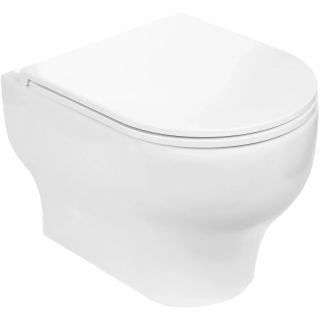 Комплект унитаза с инсталляцией WeltWasser Amberg 497 ST + Erlenbach 004 GL-WT + Amberg RD-CR 10000006684 белый глянцевый