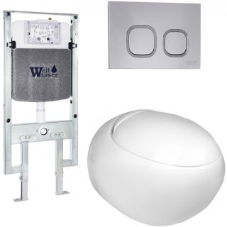 Комплект унитаза с инсталляцией WeltWasser Amberg 497 ST +Jeckenbach 004 GL-WT +Amberg RD-CR 10000006712 белый глянцевый