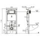 Комплект унитаза с инсталляцией WeltWasser Amberg 506 ST +Kehlbach 004 GL-WT +Amberg RD-MT CR 10000006893 белый глянцевый