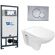 Комплект унитаза с инсталляцией WeltWasser Marberg 507 + Baarbach 004 GL-WT + MAR 507 RD 10000006952 белый глянцевый