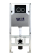 Инсталляция WeltWasser для унитаза WW AMBERG 506 ST + BL 10000008229 Черная кнопка.