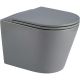 Подвесной унитаз Weltwasser WW Salzbach 043 MT-GR 10000010283 серый матовый
