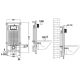 Комплект унитаза с инсталляцией WeltWasser Marberg 507 +Jeckenbach 004 GL-WT +MAR 507 SE GL-WT 10000010726 белый глянцевый