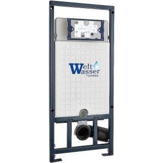 Комплект унитаза с инсталляцией WeltWasser Marberg 507 +Merzbach 041 XL MT-BL +MAR 507 SE 10000010963 черный матовый