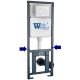 Инсталляция WeltWasser для унитаза WW MARBERG 410 + RD WT 10000011209 Круглая белая кнопка.
