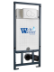 Инсталляция WeltWasser для унитаза WW MARBERG 507 + RD WT 10000011213 Круглая белая кнопка.