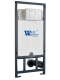 Инсталляция WeltWasser для унитаза WW MARBERG 507 + SE WT 10000011215 Квадратная белая кнопка.